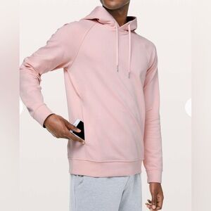 Lululemon Mens Women’s S Unisex City Sweat Pullover Hoodie Seashell Sz XS